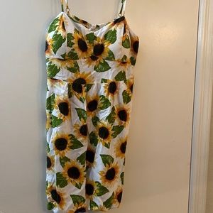 Summer Sunflower Dress size:M